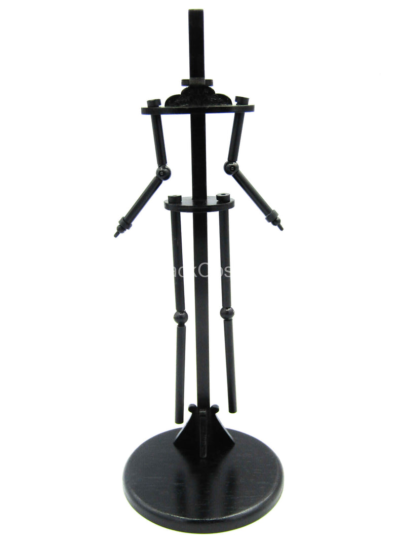 Load image into Gallery viewer, Griffin Knight - Flag Pole w/Yellow &amp; Red Flag &amp; Armor Stand
