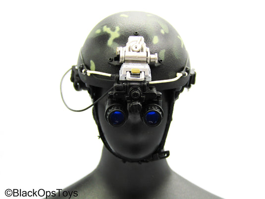Veteran Tactical Instructor - Black Multicam Helmet w/NVG Set