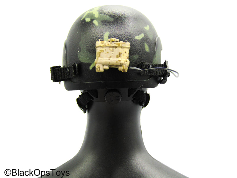 Load image into Gallery viewer, Veteran Tactical Instructor - Black Multicam Helmet w/NVG Set
