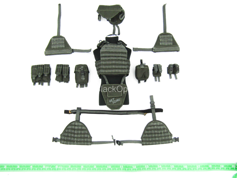 Load image into Gallery viewer, ZERT - AMG Juggernaut - Grey Plate Carrier &amp; Pouch Set
