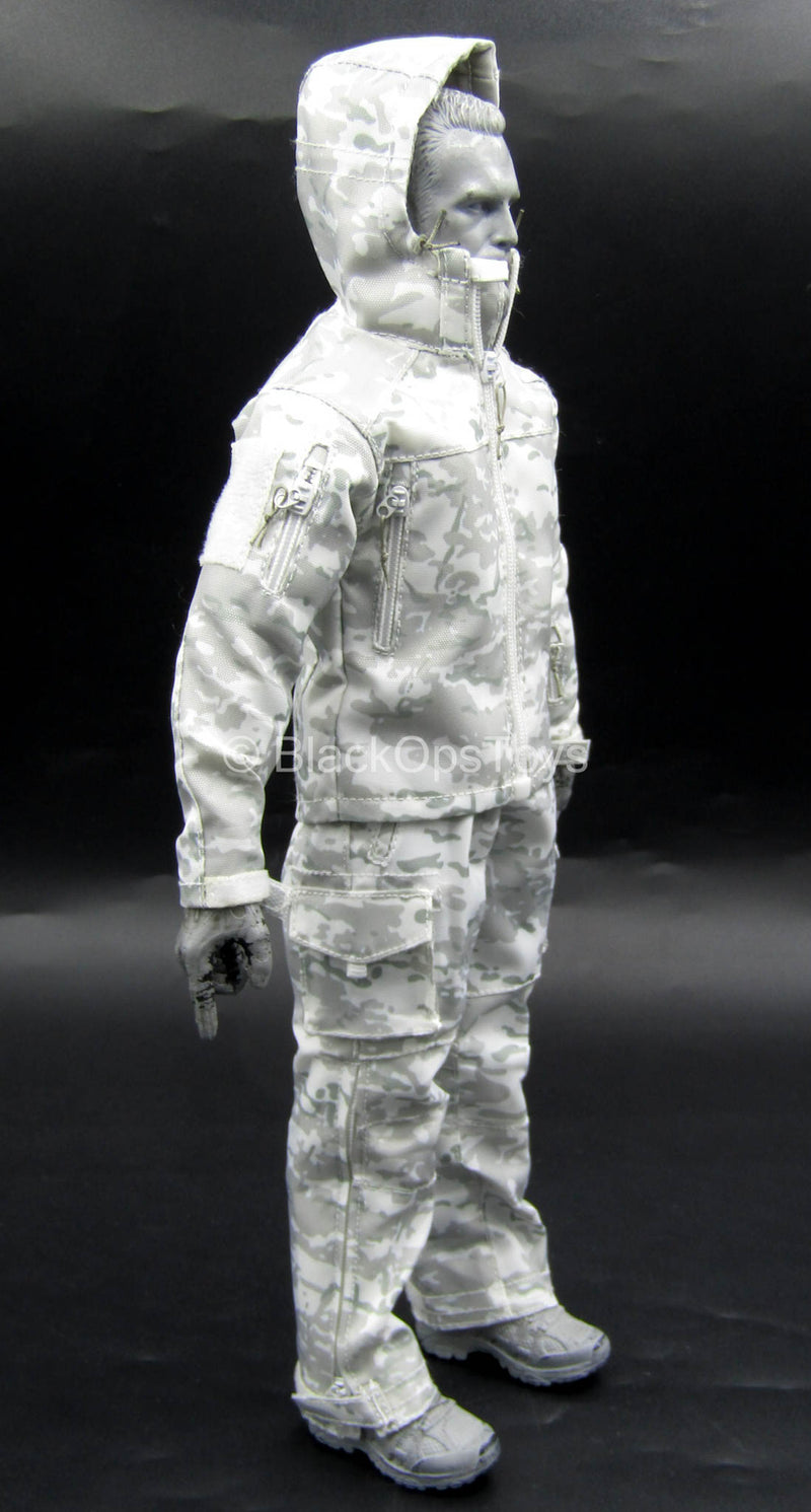 Load image into Gallery viewer, Special Forces Snow Field Op. - Winter Camo Combat Uniform Set
