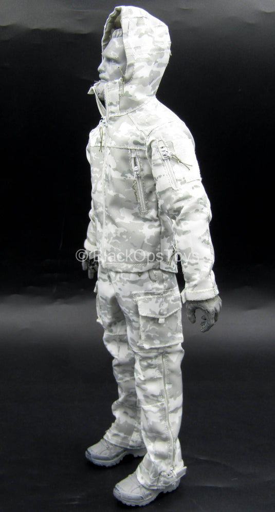 Special Forces Snow Field Op. - Winter Camo Combat Uniform Set