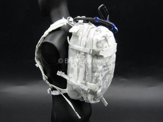 Special Forces Snow Field Op. - Winter Camo Backpack w/Rope