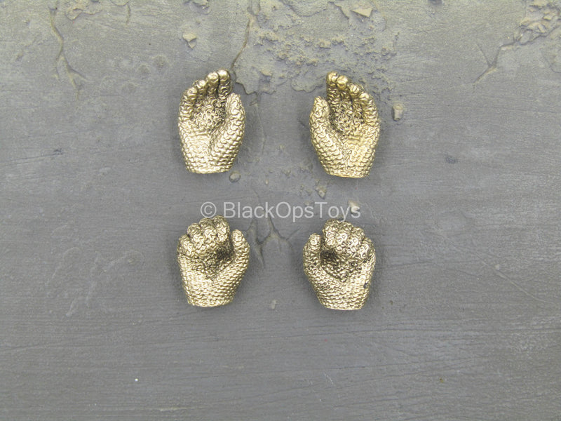 Load image into Gallery viewer, Dragon Knight - Gold Colored Female Hand Set
