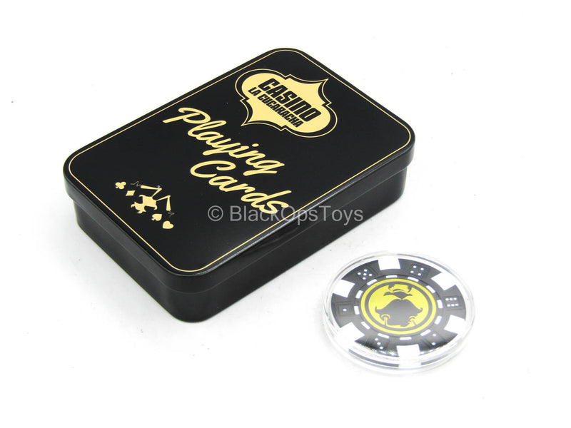 Load image into Gallery viewer, 1/1 - Secret Agent Gomez - Deck Of Playing Cards &amp; Poker Chip
