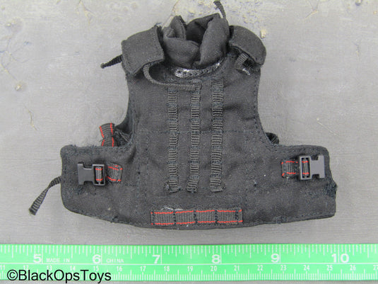HALO Night Ops Black MOLLE Plate Carrier Vest