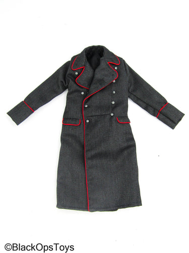 WWII - Grey & Red Over Coat