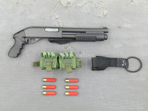 U.S. Army 1st SFOD-D - Metal Shotgun w/Weapons Cache & Shells