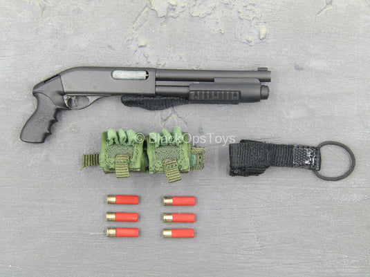 U.S. Army 1st SFOD-D - Black Shotgun w/Weapons Cache & Shells