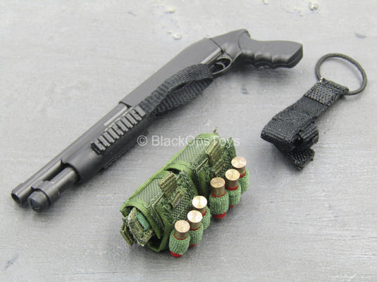 U.S. Army 1st SFOD-D - Metal Shotgun w/Weapons Cache & Shells