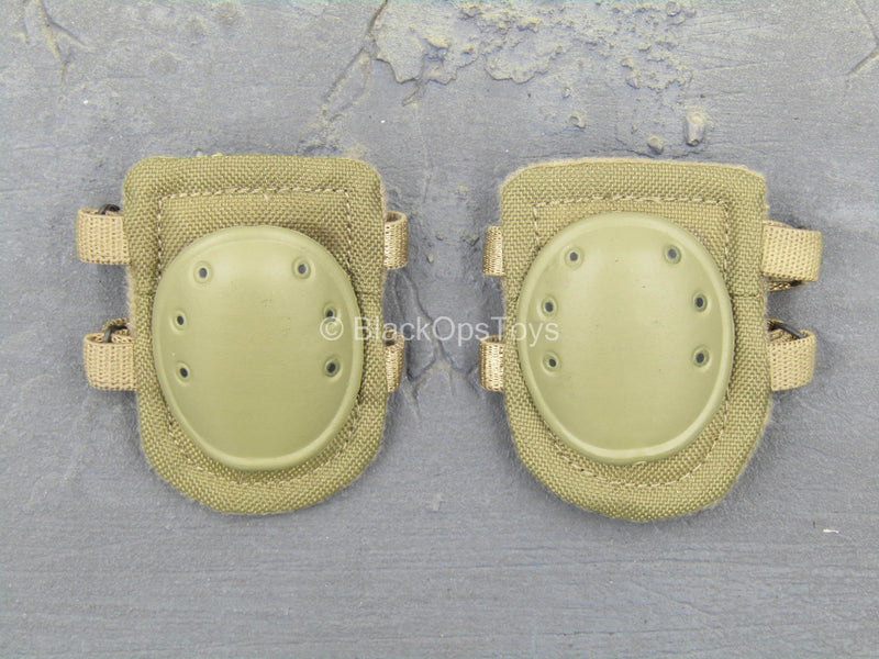 Load image into Gallery viewer, U.S. Army 1st SFOD-D - Tan Knee Pads (x2)
