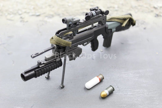 French Airborne - Bruno - FAMAS Bullpup Rifle w/Grenade Launcher