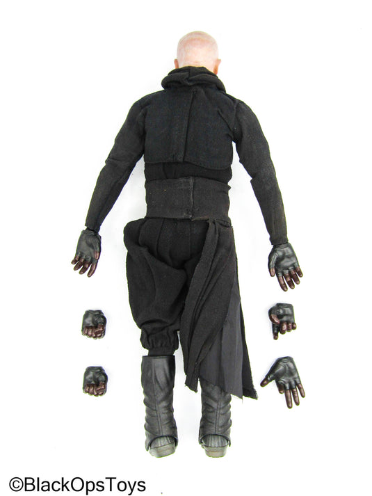 Star Wars Boba Fett Repaint - Male Body w/Black Robes & Head Sculpt