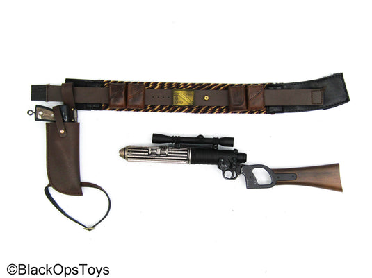Star Wars Boba Fett Repaint - Brown Belt w/Pistol & Blaster Rifle