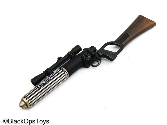 Star Wars Boba Fett Repaint - Brown Belt w/Pistol & Blaster Rifle