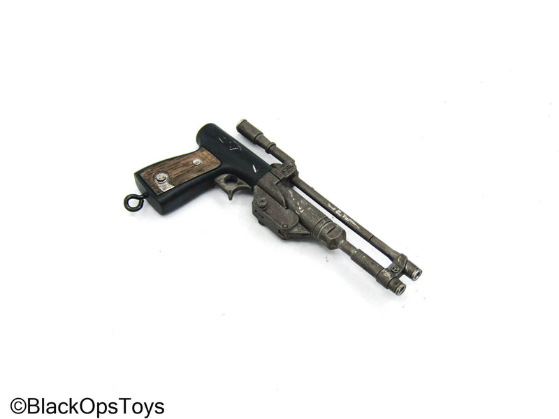 Load image into Gallery viewer, Star Wars Boba Fett Repaint - Brown Belt w/Pistol &amp; Blaster Rifle
