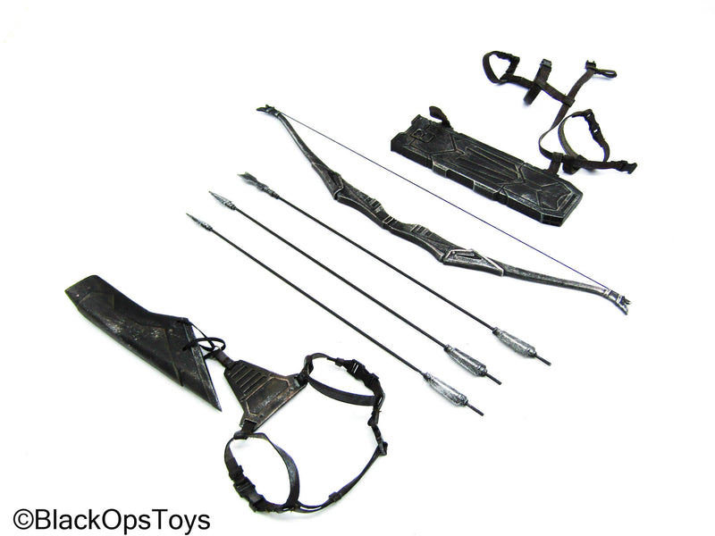 Load image into Gallery viewer, Outlaws Of The Marsh - Metal Bow w/Sheath, Arrows, &amp; Quiver
