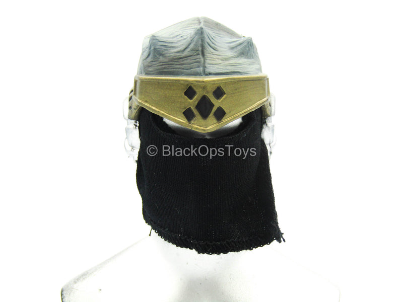 Load image into Gallery viewer, Cy Com Spectre - Helmet &amp; Black Balaclava
