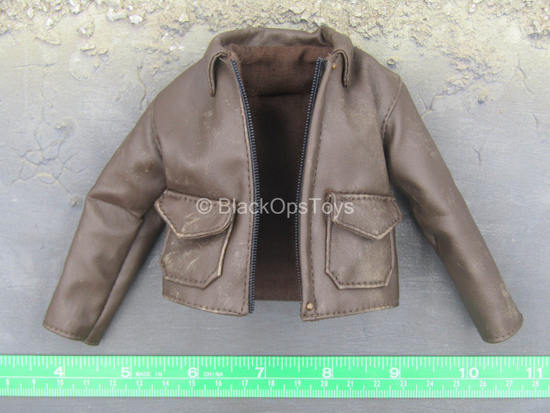 Load image into Gallery viewer, Indiana Jones - Brown Leather-Like Jacket
