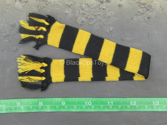 Harry Potter - Christmas Accs. - Black & Yellow Scarf