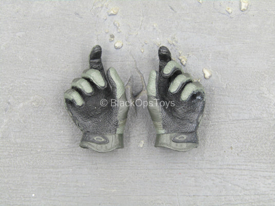 HKP CTRU - Green & Black Gloved Right Trigger Hand Set