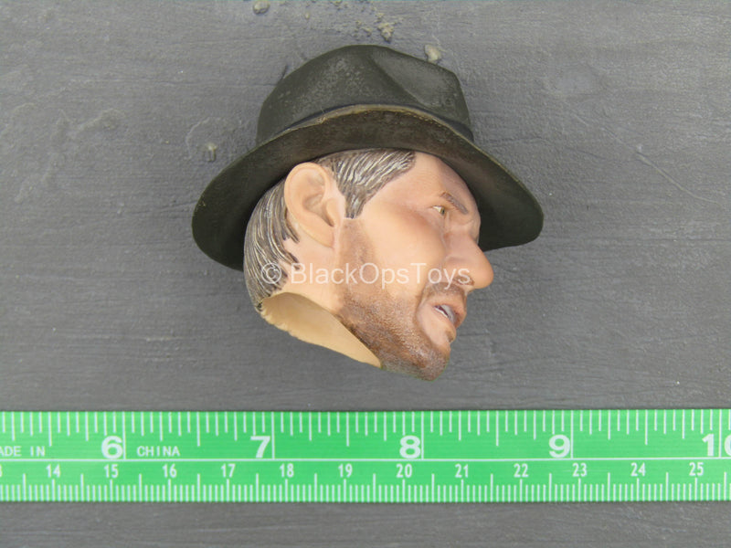 Load image into Gallery viewer, Indiana Jones - Male Head Sculpt w/Fedora
