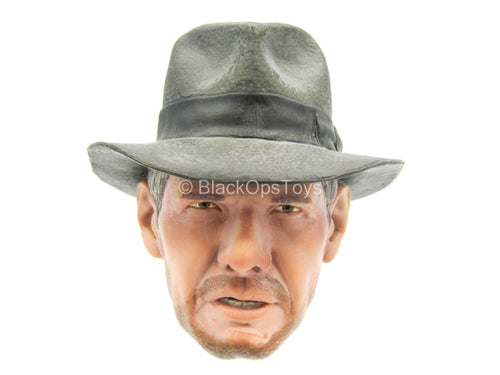 Indiana Jones - Male Head Sculpt w/Fedora