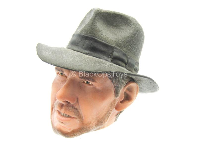 Load image into Gallery viewer, Indiana Jones - Male Head Sculpt w/Fedora
