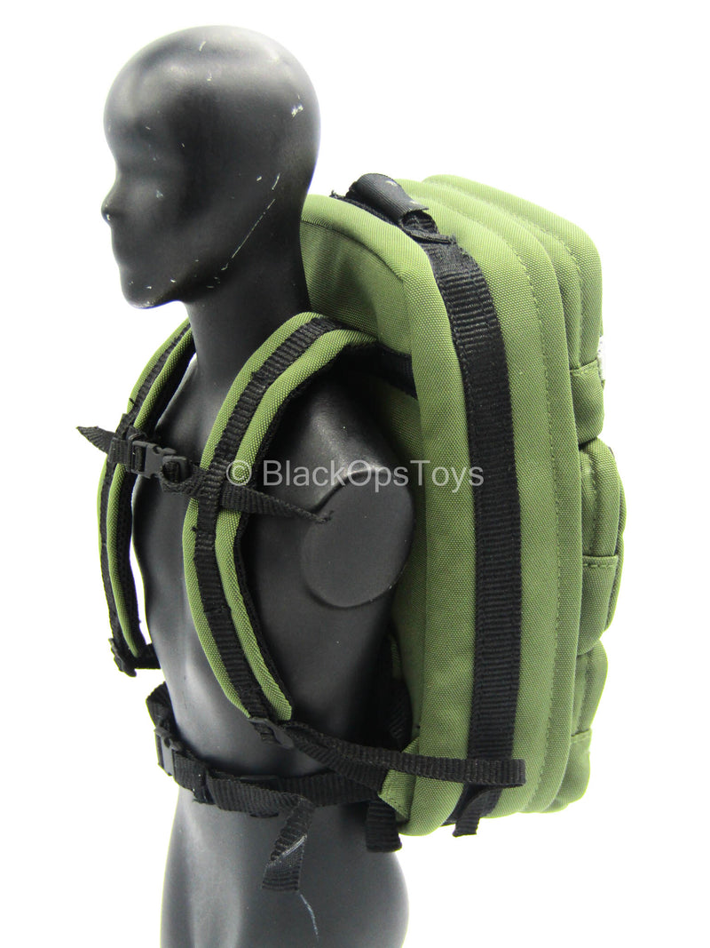 Load image into Gallery viewer, HKP CTRU - Green Tactical Trauma Backpack
