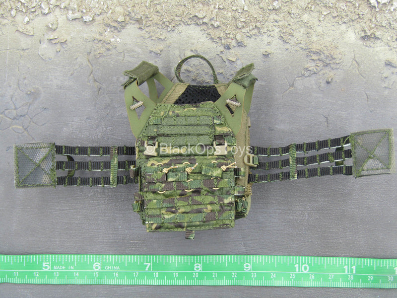 Load image into Gallery viewer, USASOC URG-1 - Tropical Multicam Plate Carrier w/Backpack
