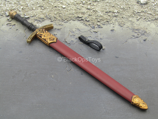 Henry VIII Red Dragon Ver. - Metal Sword w/Red Sheath