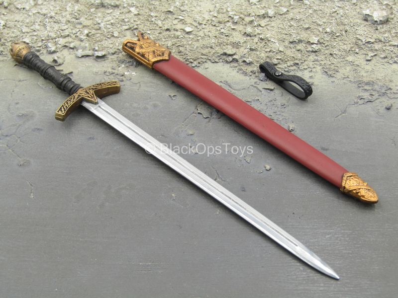Load image into Gallery viewer, Henry VIII Red Dragon Ver. - Metal Sword w/Red Sheath
