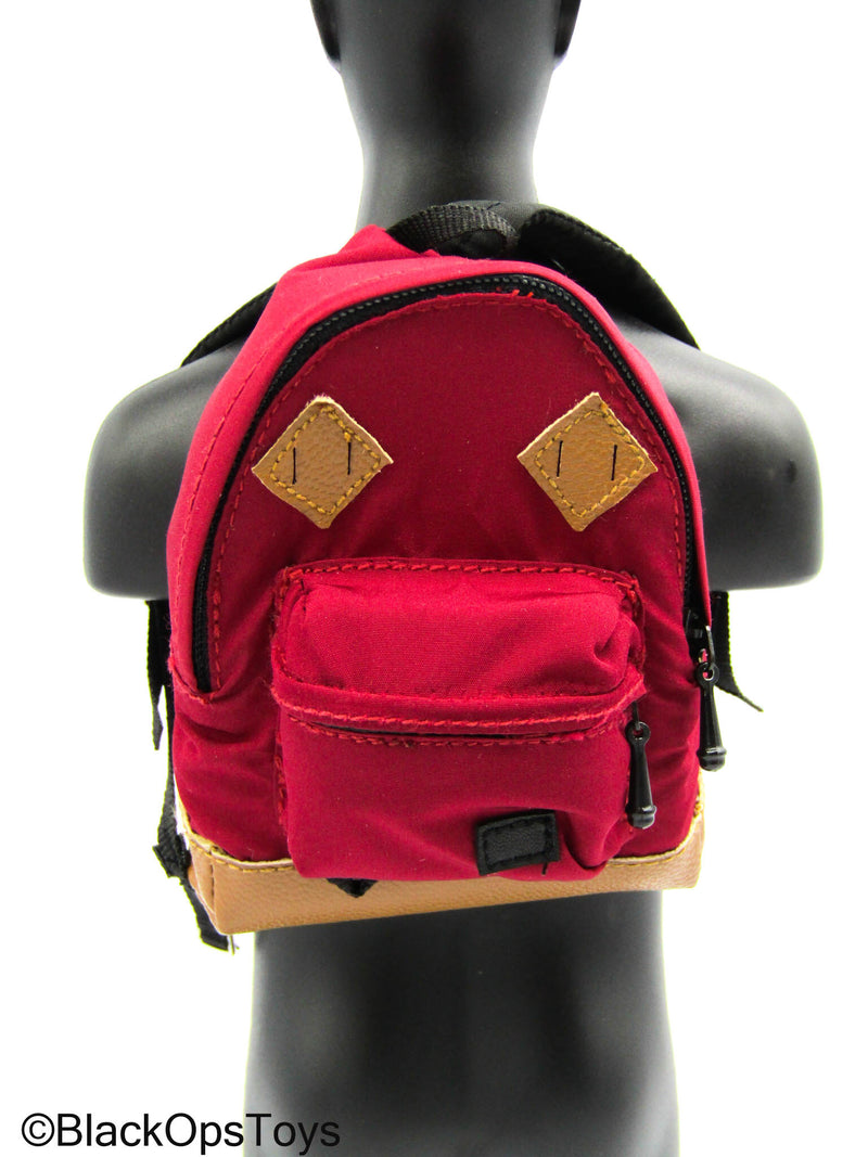 Load image into Gallery viewer, Time Travel Man - Marty McFly - Red Backpack
