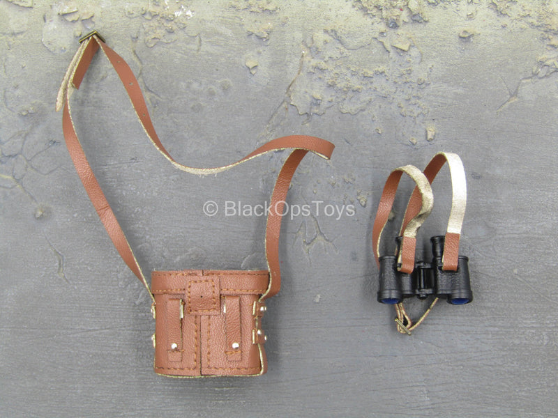 Load image into Gallery viewer, Sino-Vietnamese War - Binoculars w/Leather Like Satchel
