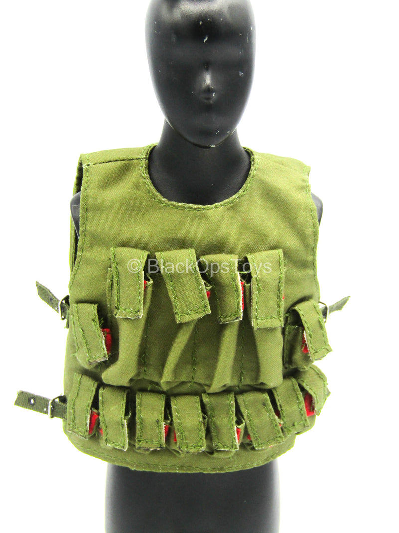 Load image into Gallery viewer, Sino-Vietnamese War - Green Combat Vest
