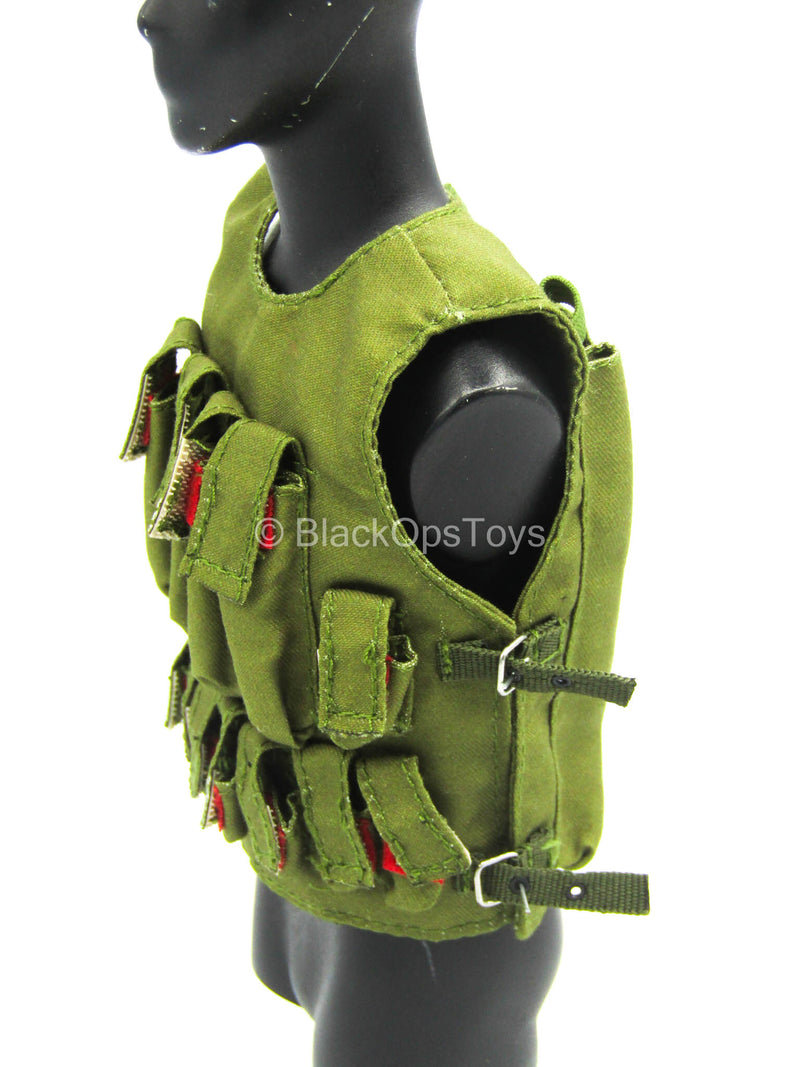 Load image into Gallery viewer, Sino-Vietnamese War - Green Combat Vest
