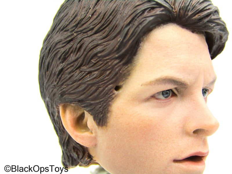 Load image into Gallery viewer, Time Travel Man - Marty McFly - Male Head Sculpt w/Glasses
