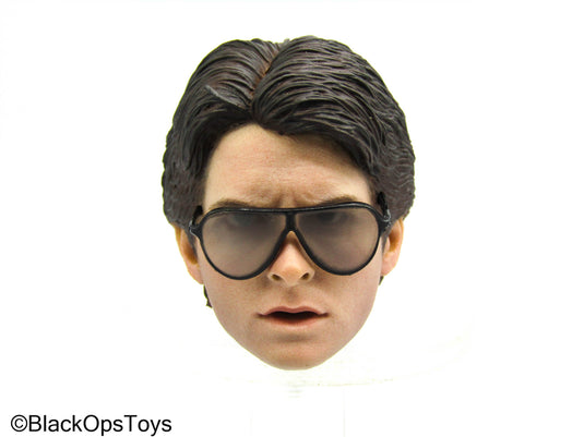 Time Travel Man - Marty McFly - Male Head Sculpt w/Glasses