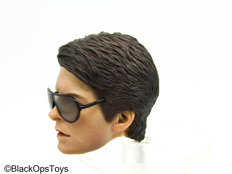 Load image into Gallery viewer, Time Travel Man - Marty McFly - Male Head Sculpt w/Glasses
