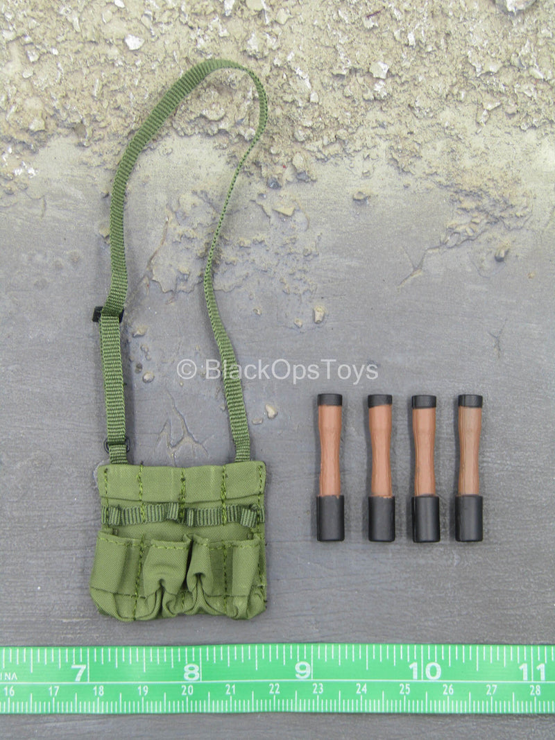 Load image into Gallery viewer, Sino-Vietnamese War - Stielhandgranate Grenades w/Satchel
