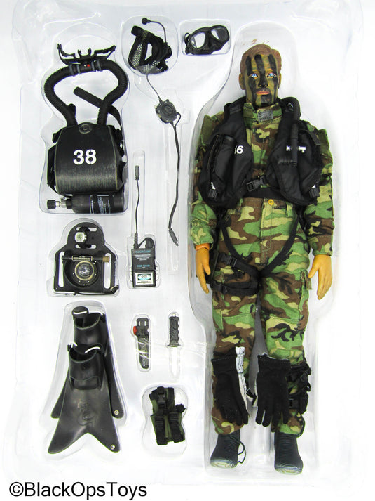 USSOCOM Navy Seal UDT (Underwater Demo Team) Woodland BDU - MIOB