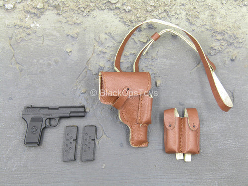 Sino-Vietnamese War - Type 54 Pistol w/Leather Like Holster Set