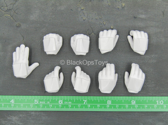 STAR WARS - Snowtrooper - White Gloved Hand Set (x9)