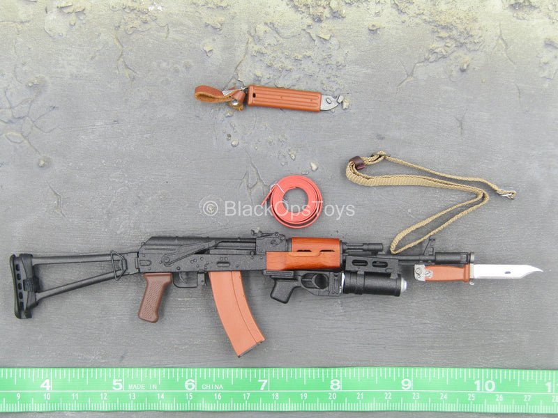Load image into Gallery viewer, AK-47 Assault Rifle w/Bayonet &amp; Grenade Launcher

