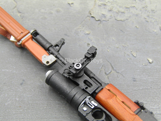 AK-47 Assault Rifle w/Bayonet & Grenade Launcher