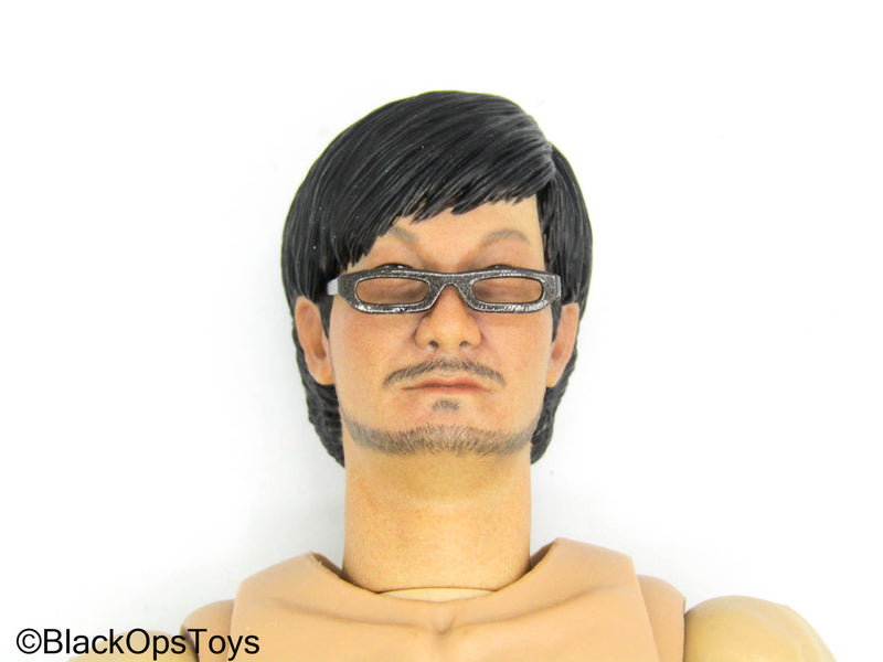 Load image into Gallery viewer, Technical Geek - Asian Male Base Body w/Head Sculpt &amp; Glasses Set
