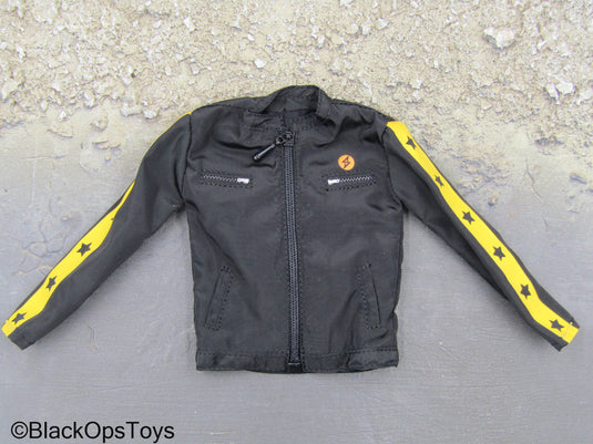 Technical Geek - Black & Yellow Windbreaker Sweatshirt