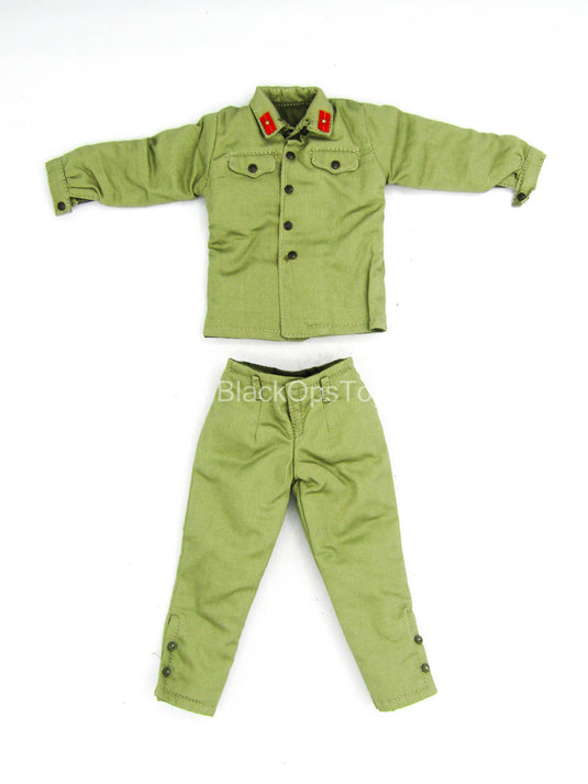 Sino-Vietnamese War - Green Military Uniform Set