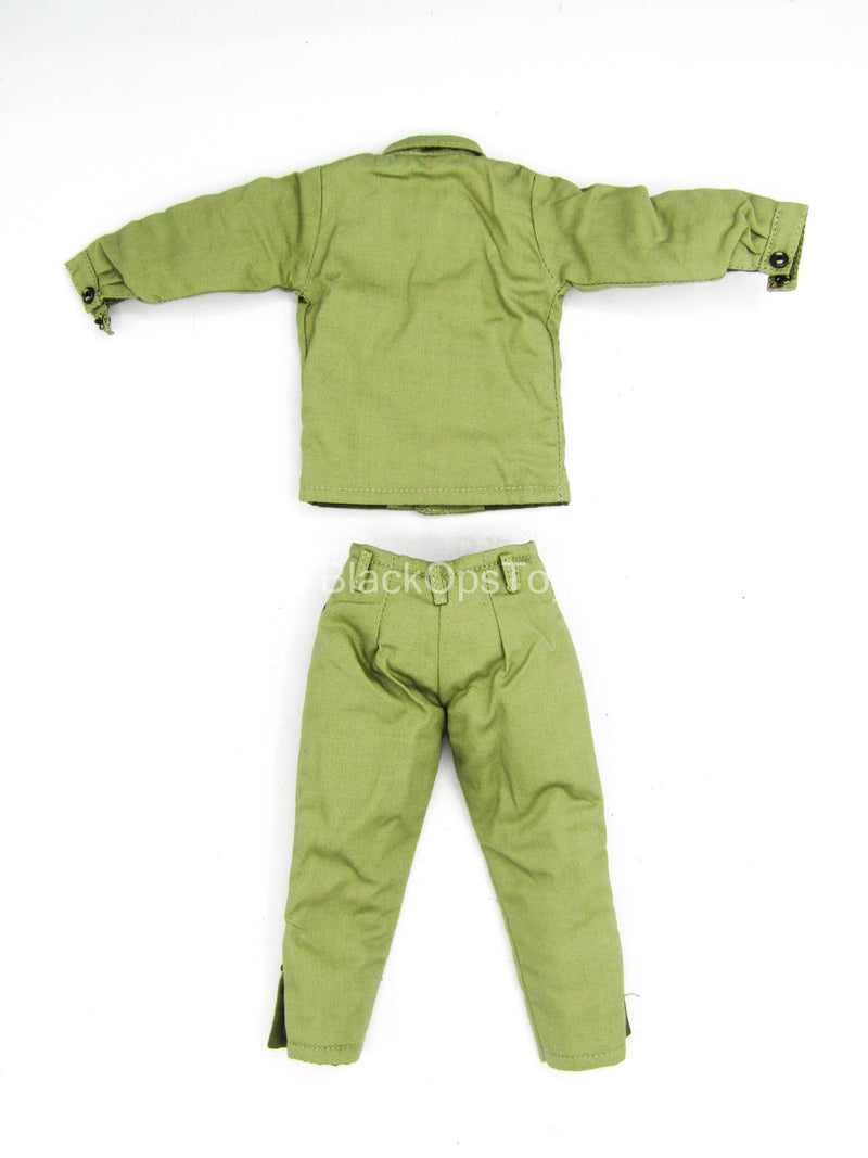 Load image into Gallery viewer, Sino-Vietnamese War - Green Military Uniform Set
