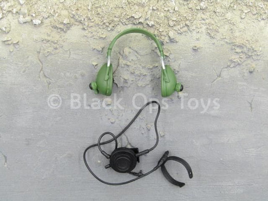 British SAS - Counter Terrorist -  Green Headset *